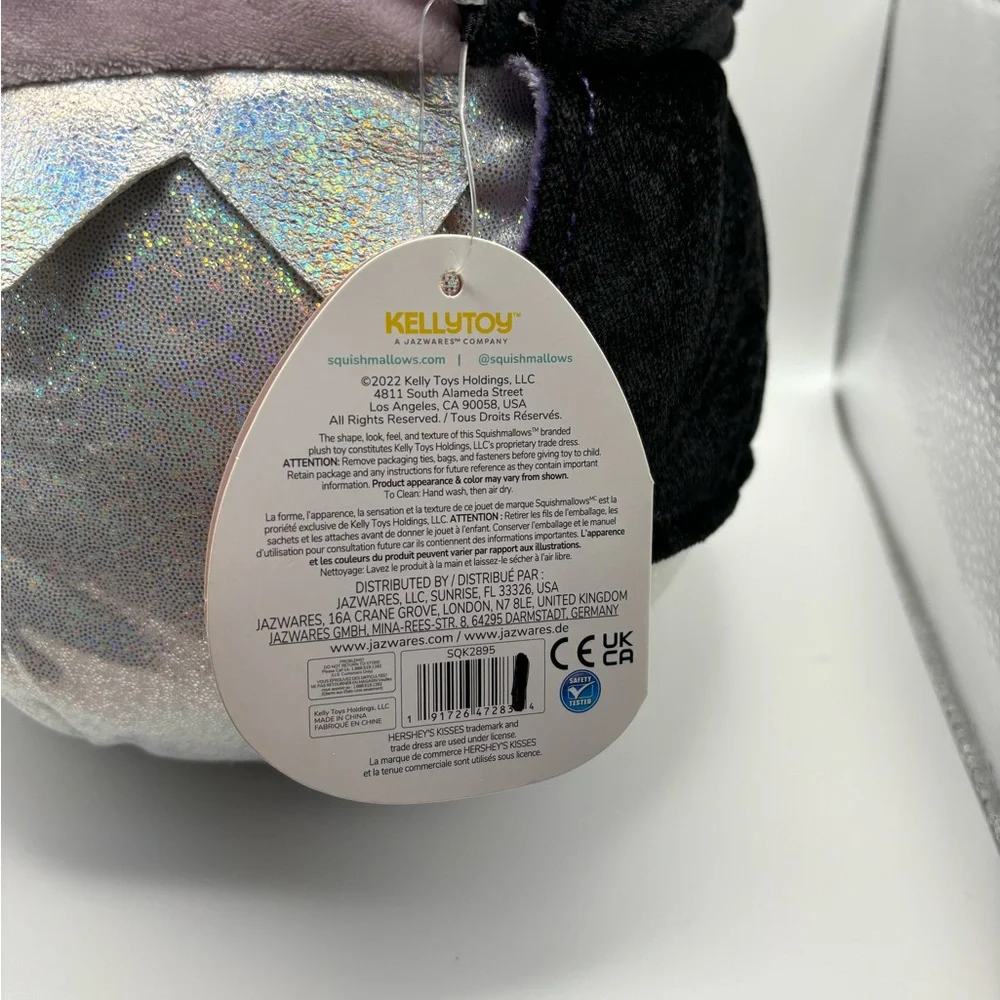 🎃 Squishmallows 2022 Halloween Hershey Squad Waylee Kisses Vampire Plush NWT 🧛